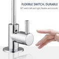 thumbnail image 5 of Exquisite Stainless Steel Tap Kitchen Direct Drinking Faucets 1/4 Inch Anti-osmosis Purifier Stainless Steel Ceramic Core Lead-free Taps, 5 of 5