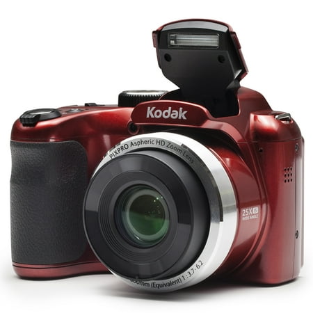 KODAK PIXPRO AZ252 Bridge Digital Camera - 16 MP - 25X Optical Zoom - HD 720p Video (Best Compact Digital Camera With Viewfinder)