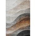 thumbnail image 2 of Addison Rugs Mayfield Premium Machine Washable Transitional Swirls Khaki Rectangle Rug, 10' x 14', 2 of 6