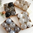 thumbnail image 5 of 6PCS Christmas Ball Ornaments Set - 3.15" Clear Gold Xmas Tree Decorations, Shatterproof Hanging Balls for Holiday Home Decor, 5 of 5
