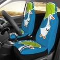 thumbnail image 2 of Vsdgher Goose Holding an Umbrella Automotive Seat Covers for Cars Trucks and SUVs – Car Seat Covers for Truck Seat Protectors Set of 2, 2 of 7