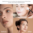 thumbnail image 3 of Veil Primer Powder with Kabuki Brush – Mineral Makeup Setting & Mattifying Loose Powder for Combination, Oily, and Sensitive Skin, 2pc Set, 3 of 9