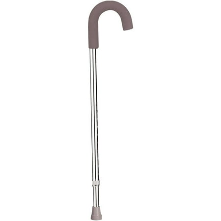 Drive Medical Aluminum Round Handle Cane with Foam Grip