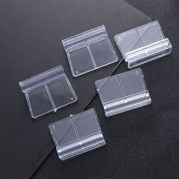 PENIKOKO Fish Tank Lid Cover 20Pack Transparent Plastic Aquarium Bracket for Pet Care