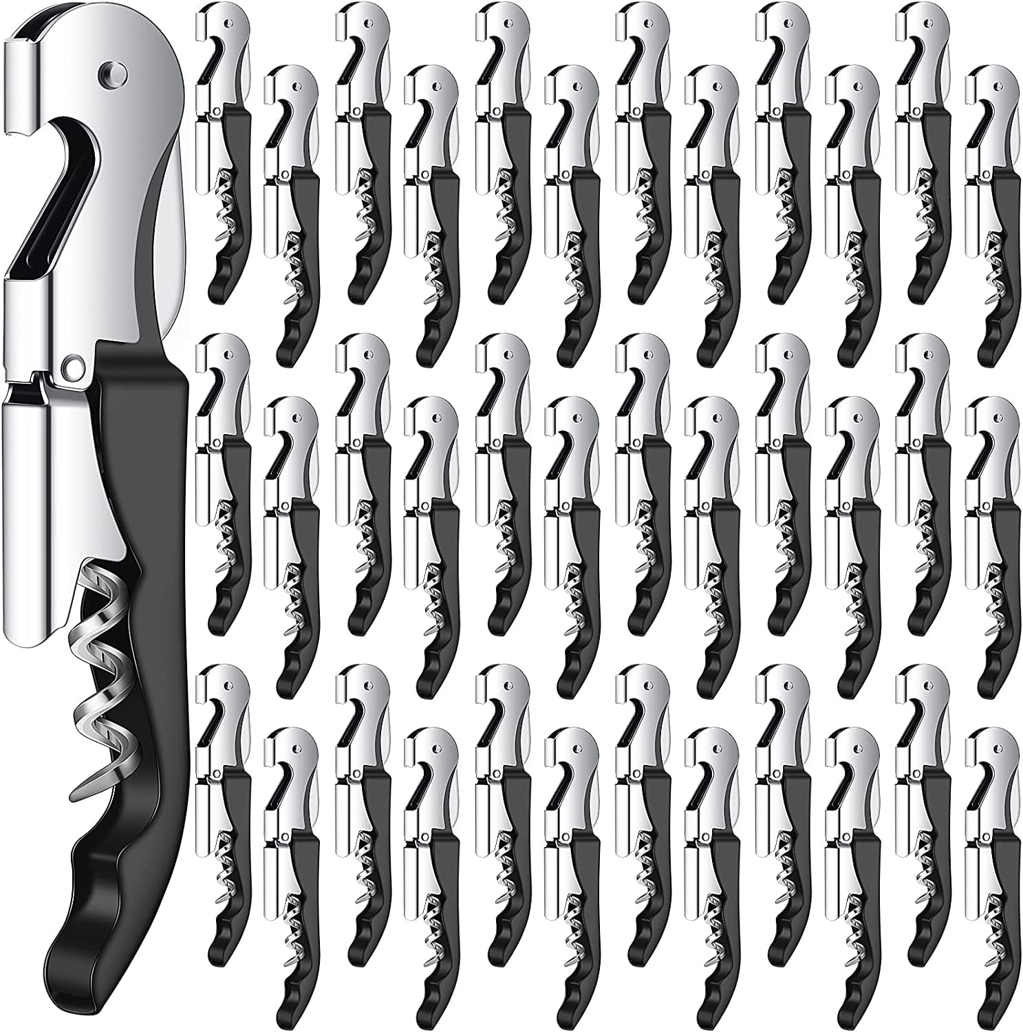 Waiter Corkscrew Wine Openers Heavy Duty Hinges Wine Key Bottle Opener