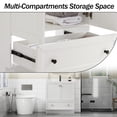 thumbnail image 4 of Eclife 30" Single Bathroom Vanity Cabinet with Integrated Sink Top, Hand Painted, 4 of 7