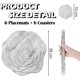 thumbnail image 4 of Pink tableware (silver), set of 6 pieces, tableware 38 38 cm, adapter, 4 of 5