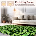 thumbnail image 2 of ODIKA 4'x6' Machine Washable Non-Slip Area Rug, Earthy Toned Springtime Entrance High Traffic Rug, Green, 32854, 2 of 7