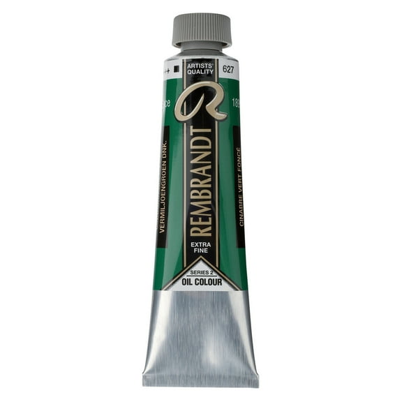 Rembrandt Artists' Oil Color, 40ml, Cinnabar Green Deep
