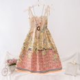 thumbnail image 1 of LOVZFMLL Jupe Princesse en Dentelle à Volants à Manches Courtes pour Femme Enfant Été Col Rond Broderie Nœud, 1 of 3