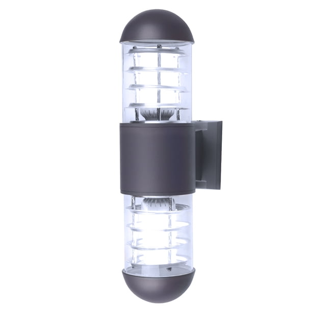 Pantalla De Plástico De Aluminio Resistente Al Agua De 24 W, Lámparas De Pared Led, Lámpara De Pared Ip65, Enchufe E27 Para Exteriores Speravity HA025434-01