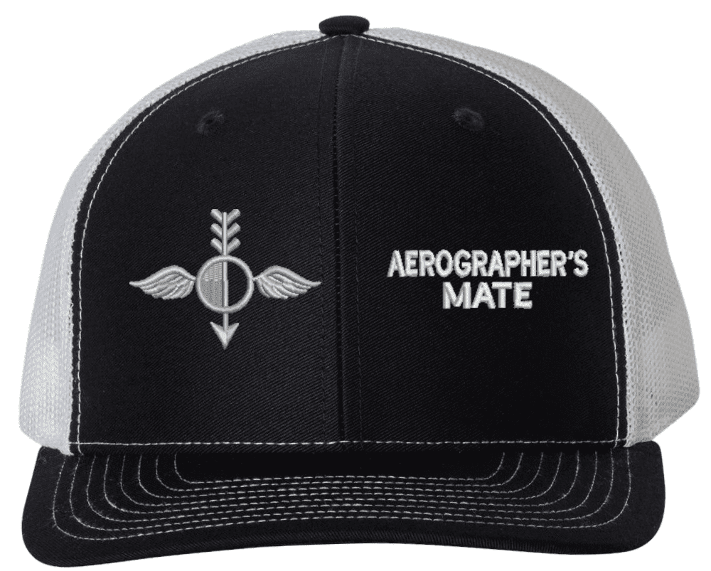 Navy Aerographer's Mate (AG) Rating USA Mesh-Back Cap - Walmart.com