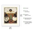 thumbnail image 2 of Flower Day (Día de las Flores) - Calla Lilies - From an Original Color Painting by Diego Rivera c.1925 - Fine Art Rolled Canvas Print 16in x 20in, 2 of 4