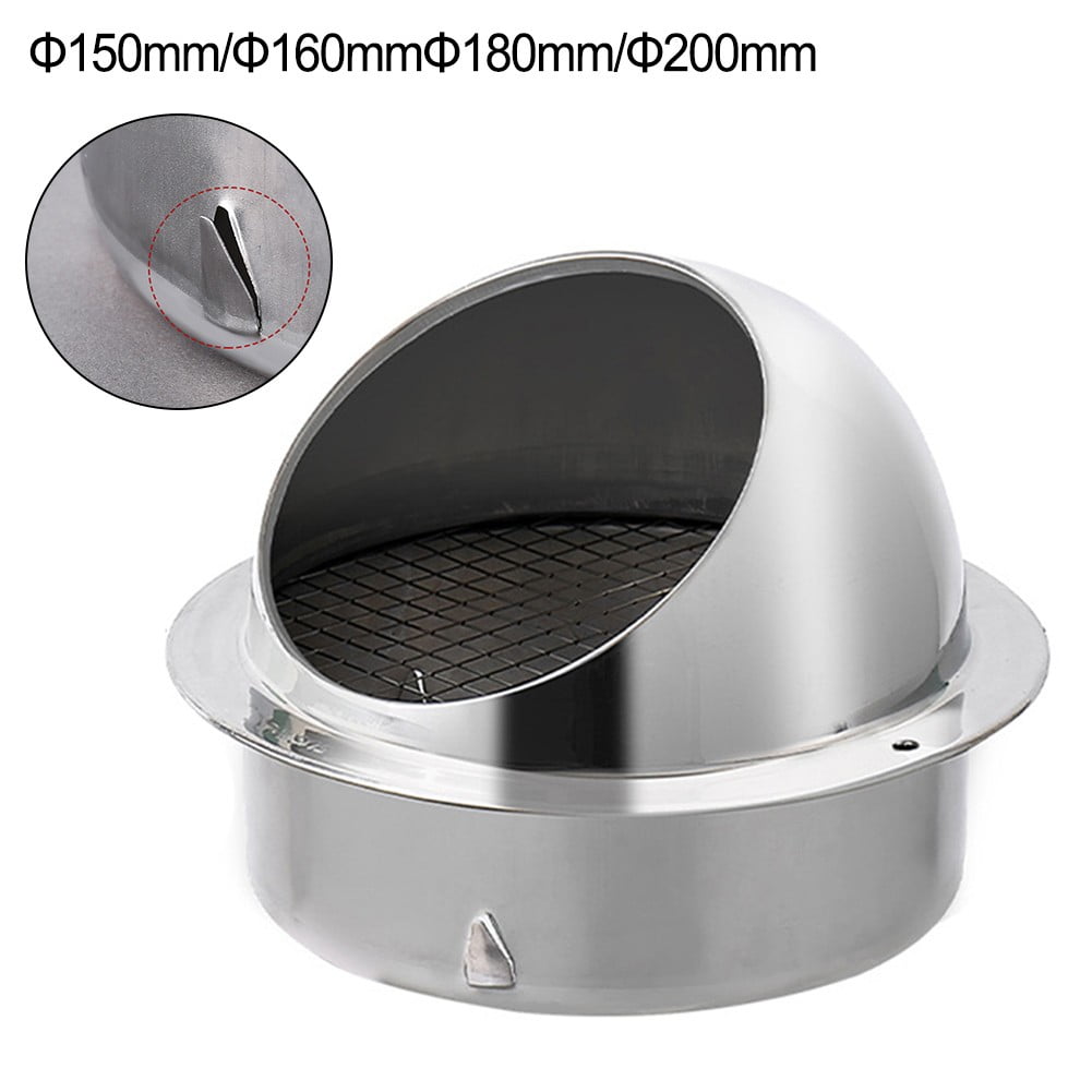 304 Stainless Steel Range Hood Weatherproof Cap Thickened And Thickened Dense