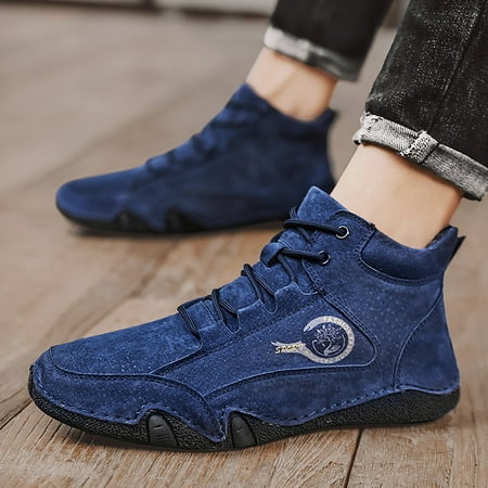 

Cuhas-Men s High Top Mountaineering Shoes For Leisure Couple Shoes Men s Shoes