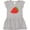 AC-Heather Grey, variant on Inktastic Strawberry Fruit Girls Toddler Dress