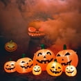 thumbnail image 3 of Pumpkin Halloween Inflatables 10FT Long Pumpkin LED Blow Up Terror, 3 of 8