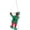Green, variant on Wiywef Elf Climbing Rope Ladder Christmas Ornament, Plush Gnome Tree Pendant