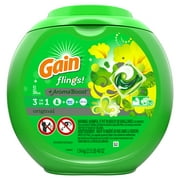 Gain flings! Laundry Detergent Pacs, Original, 51 Loads 40 oz
