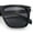 All Black, variant on Oversized Large Horn Rim Dimensional Thick Plastic Rectangle Sunglasses All Black
