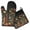 Pioneer Flower, variant on Pioneer Flower Kitchen Oven Mitt and Pot Holder Sets 2 Pcs for Baking, Cooking and Grilling, Heat Resistant Up To 392 °F