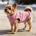 thumbnail image 6 of Dog Fleece Vest Sweater , Leash Ring, For XS & Small Dogs, Cats & Puppies, Soft, Lightweight & Warm Pullover Dog Coat, Pet Jacket for Fall, Winter, Spring, Autumn, 6 of 6