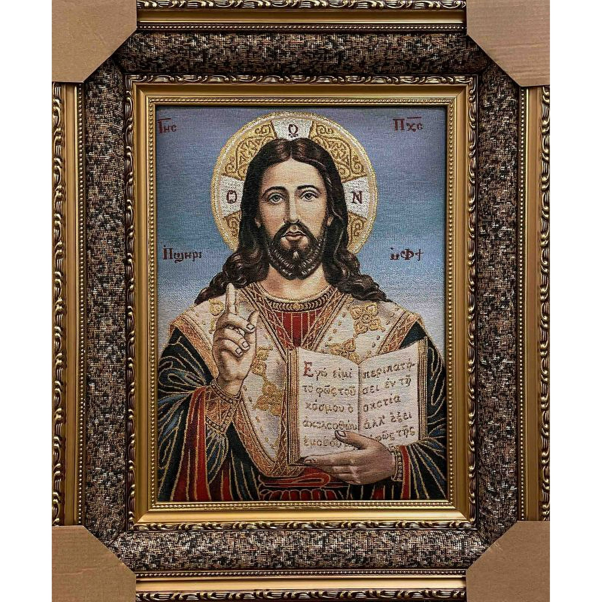 Unbranded Jesus Framed Tapestry