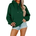 thumbnail image 6 of NMMUED Cute Hoodies, Gym Hoodie, Fall Jackets for Women, Going Out Tops for Women, Oversized Hoodies for Women, Green M, 6 of 9