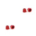 thumbnail image 1 of bedienty 6 Paires de Coussinets d'Oreille Eaps Portables Embouts de Poche Réutilisables Bouchons d'Oreilles de Remplacement pour Casque Fournitures pour Casque Rouge 2Ensemble, 1 of 6