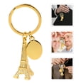 thumbnail image 2 of 6 uds llaveros de regalo de recuerdo de la Torre Eiffel llavero de torre novedoso Mini dijes colgantes de Torre Eiffel, 2 of 3