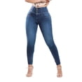 thumbnail image 1 of Pantalón Mujer Skinny Mujer Tiro Alto Mezclilla Stretch, 1 of 6