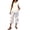 51#Beige, variant on Summer Outfits Two Piece Sets for Women Capri Set Casual Summer Wide Leg Crop Pants and Top Matching Suits Yellow M