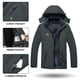 thumbnail image 5 of Chaqueta impermeable TACVASEN para hombre resistente al agua, color gris, talla L, 5 of 7