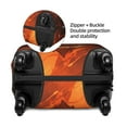 thumbnail image 2 of Hirioo Magma Fire Black Dragon for Elasticity Suitcase Cover (No luggage Included) Durable Luggage Protector Fits 18-32 Inch Luggage-X-Large, 2 of 7