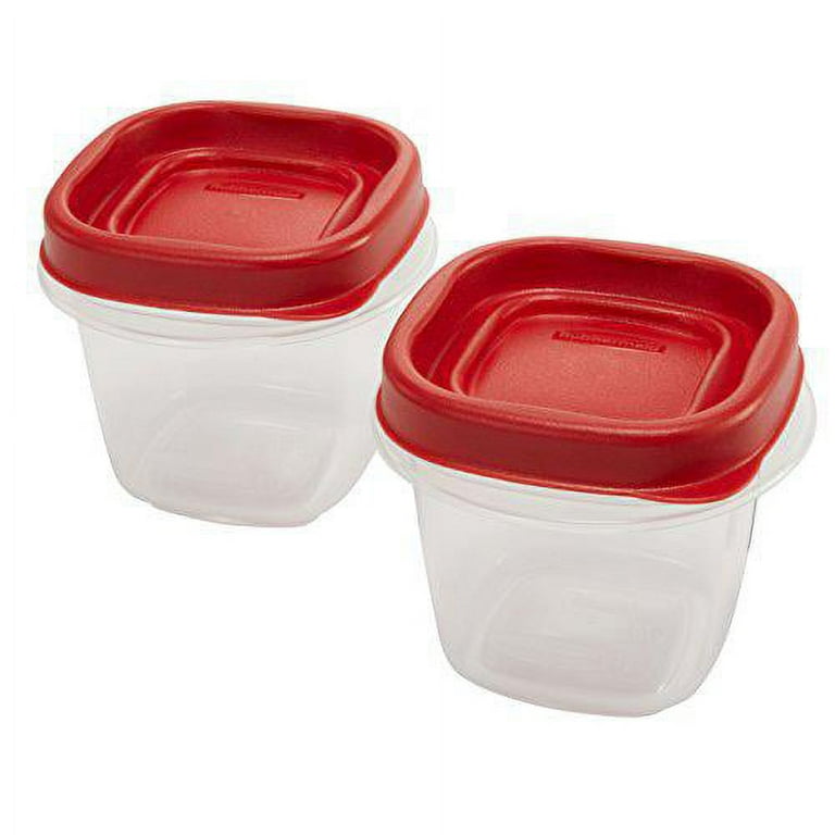 Easy-Find Lid Food Storage Containers, 0.5-Cup, 2-Pk.