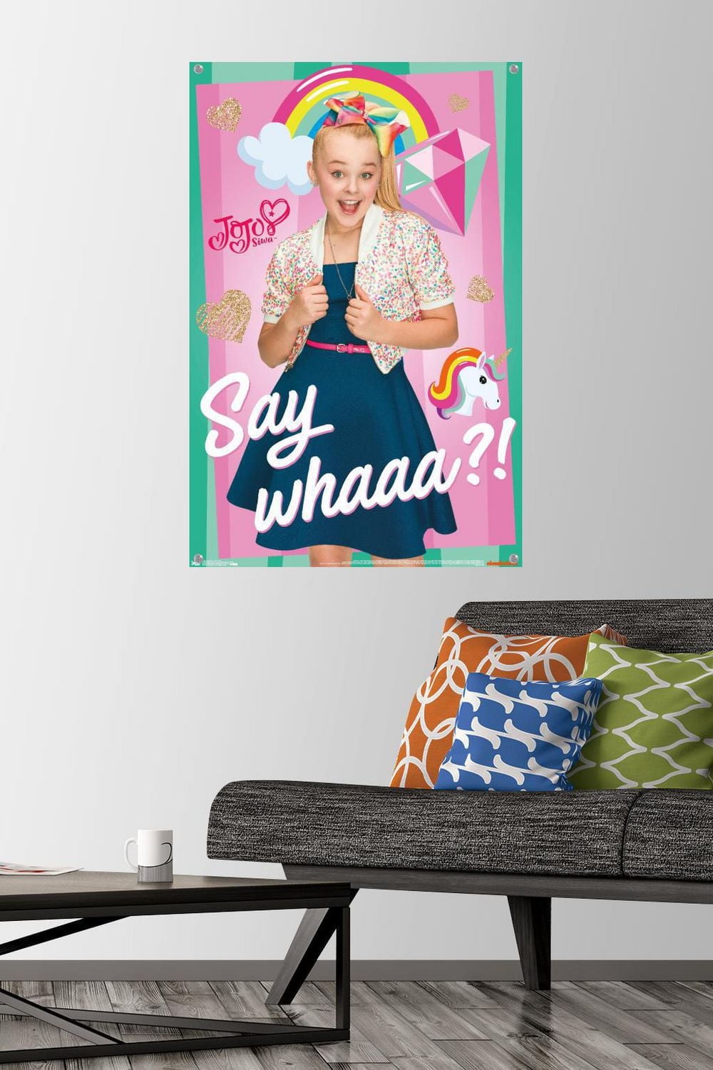 JoJo Siwa - Say Whaa Wall Poster, 22.375" x 34"
