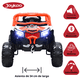 thumbnail image 3 of Montable Electrico para Niños Mini 4x4 Bluetooth Luz Sonido Batería 12v - Naranja, 3 of 7