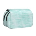 thumbnail image 1 of Disketp Blue Bright Estuche de Lápices de Doble Capa con Tapa Abatible y Cremallera, Organizador Escolar para Adolescentes y Adultos, 1 of 7