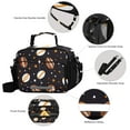 thumbnail image 4 of ALAZA Football Rugby Stars Lunch Box Insulated Cooler Bag Reusable Tote Bags Shoulder Strap, 4 of 7