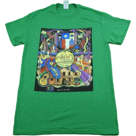 - Gildan Men's Size Small Lone Star Special Tee, The Fiesta Store - Green