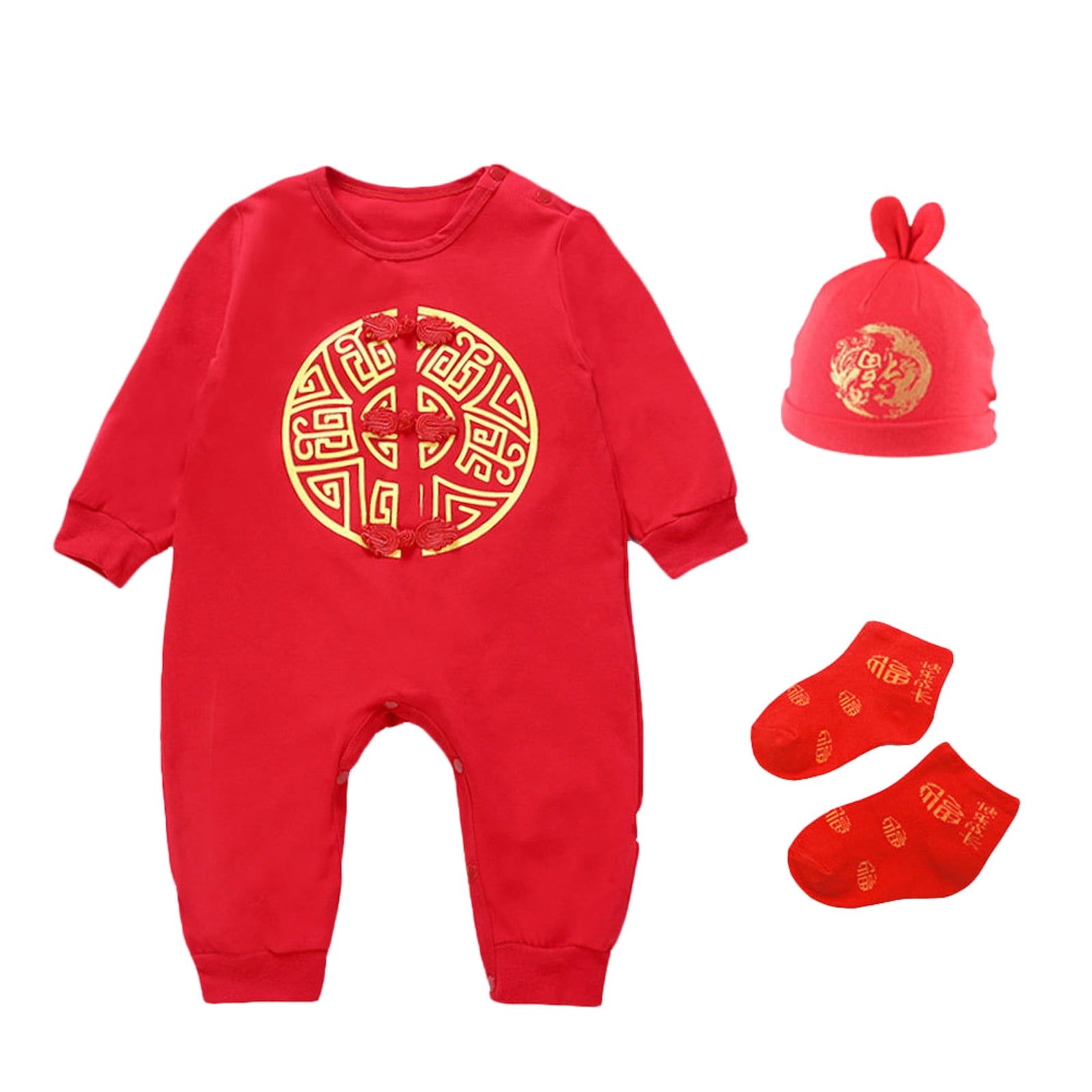 baby girl chinese new year outfit