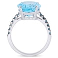 thumbnail image 4 of Everly Women's Topaz Sterling Silver Ring, 4 of 8