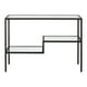thumbnail image 4 of Mesa Consola con Estructura Metálica Negra y Repisas Escalonadas de Vidrio – Bossa Lira, 4 of 7