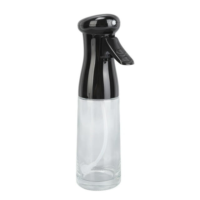 Botella pulverizadora de aceite a presión de aire, pulverizador de aceite a presión de aceite a presión de aire de 300 ml, pulverizador de aceite para cocinar, instalación sin esfuerzo