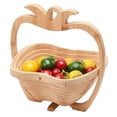 thumbnail image 1 of Cesta de frutas plegable de bambú, 1 of 14