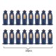 thumbnail image 1 of Bolsa de lino para botellas de vino, bolsa de lino para envasar vino tinto, 1 of 1