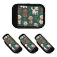 thumbnail image 6 of Luggage Handle Wrap for Suitcase 2 Pack Luggage Tag Identifiers for Travel Accessories Dog and Holly Leaves, 6 of 6
