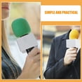 thumbnail image 3 of 3pcs Versatile Mic Flags for Interviews Presentations Square Logo Microphone Parts, 3 of 8