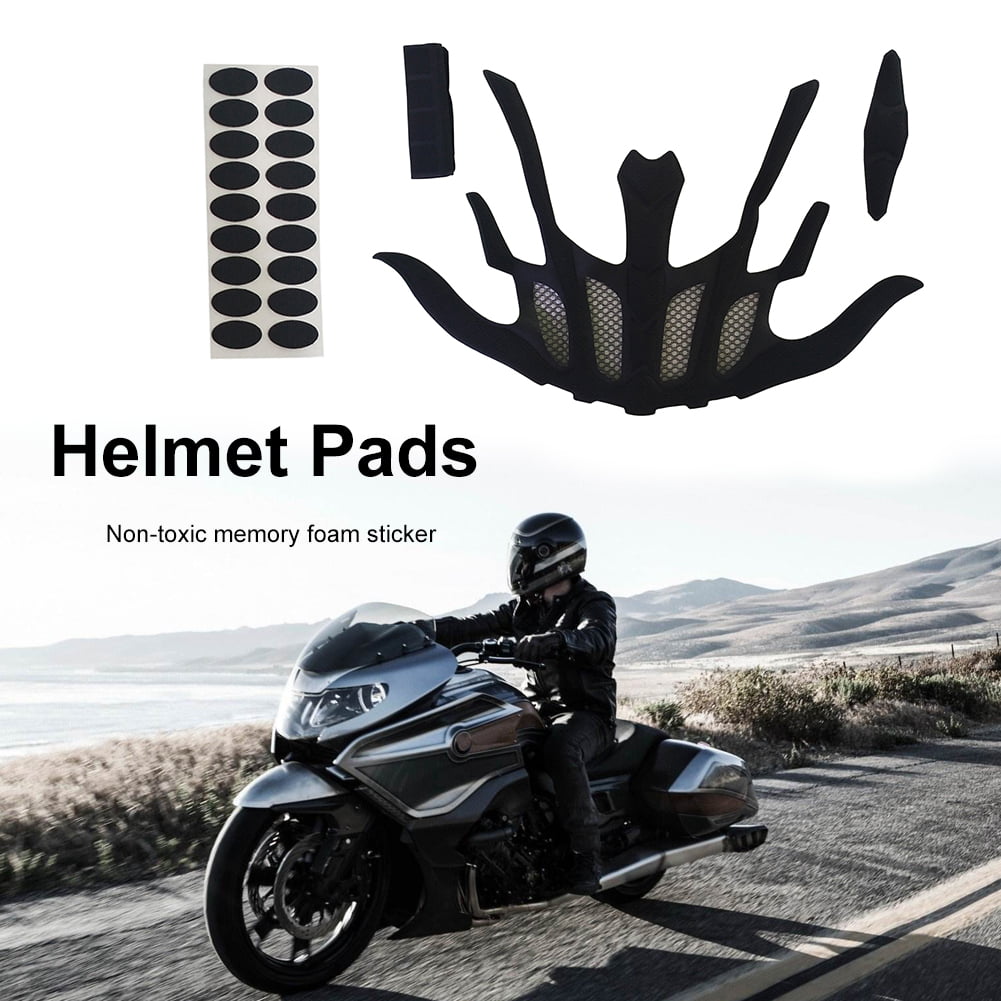Replacement Sealed Lining Sponge Cycling Helmet Inner Padding Foam Pads Kit 