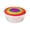 A, variant on Cook with Color Mixing Bowls 7-Piece Plastic Food Storage Set with Lids, Cook with Color Bowls Airtight Seal Containers, Mixing Bowl Set Round Rectangular, A